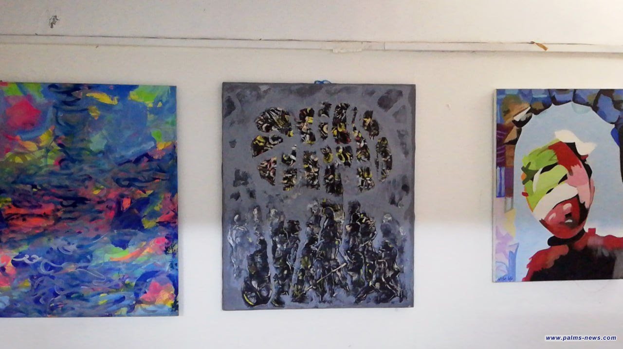 تشكيليون سوريون يطمحون إلى سوريا موحّدة في معرض باللاذقية